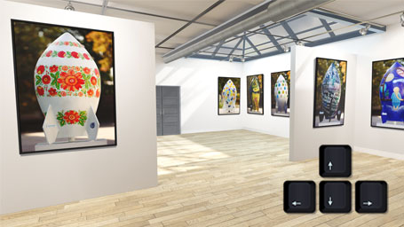 Keys Virtual Gallery 3D